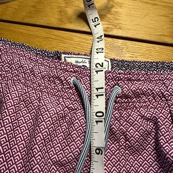 Ted Baker Pinch geo print swim shorts 5 xl - Picture 8 of 9